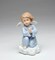 Ceramic Praying Angel on Cloud Figurine, Home Décor, Religious Décor, Religious Gift, Church Décor, Baptism Gift